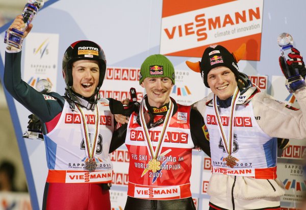 Podium - Sapporo 2007